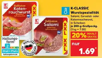 Kaufland K-CLASSIC Wurstspezialität Angebot