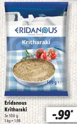 Lidl Eridanous Kritharaki Angebot