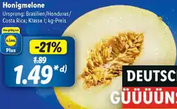 Lidl Honigmelone Angebot