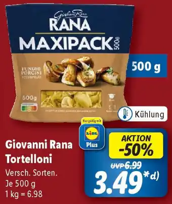 Lidl Giovanni Rana Tortelloni Angebot