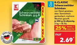 Kaufland K-CLASSIC Schwarzwälder Schinken Angebot