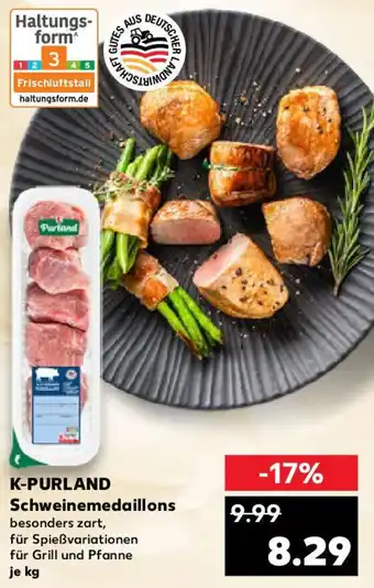 Kaufland K-PURLAND Schweinemedaillons Angebot