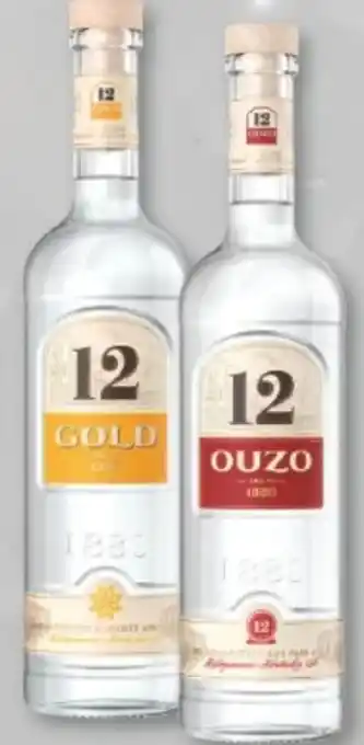 trinkgut Ouzo 12 Gold Anis-Likör Angebot