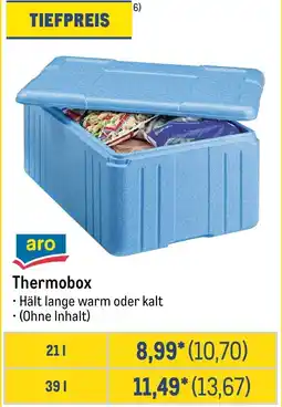 METRO aro Thermobox Angebot