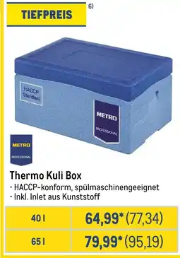 METRO METRO PROFESSIONAL Thermo Kuli Box Angebot