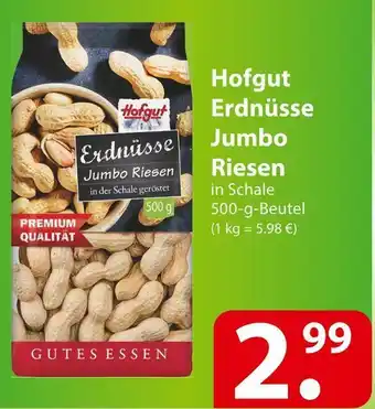 Famila Nord Ost Hofgut erdnüsse jumbo riesen Angebot