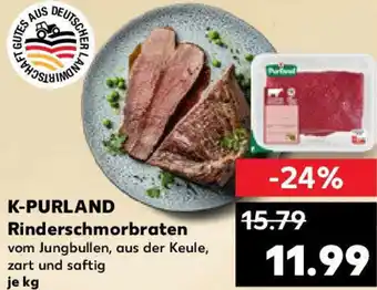 Kaufland K-PURLAND Rinderschmorbraten Angebot