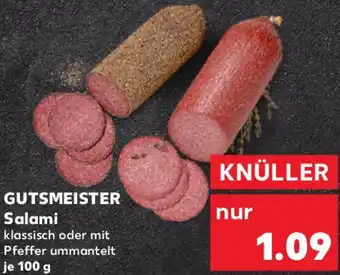 Kaufland GUTSMEISTER Salami Angebot