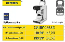 METRO METRO PROFESSIONAL Kaffeemaschine Angebot