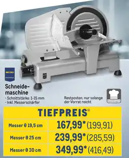 METRO METRO PROFESSIONAL Schneidemaschine Angebot