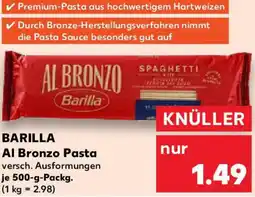 Kaufland BARILLA Al Bronzo Pasta Angebot