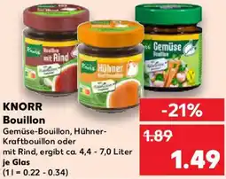 Kaufland KNORR Bouillon Angebot