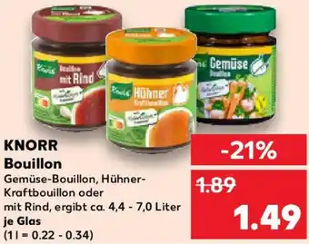 Kaufland KNORR Bouillon Angebot