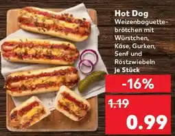 Kaufland Hot Dog Angebot