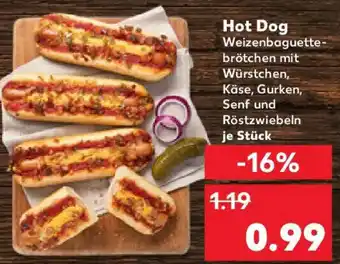 Kaufland Hot Dog Angebot