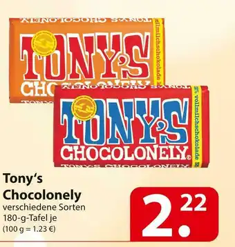 Famila Nord Ost Tony‘s chocolonely Angebot