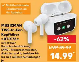 Kaufland MUSICMAN TWS-In-Ear Kopfhörer BT-X72 Angebot