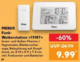 Kaufland MEBUS Funk Wetterstation 11147 Angebot