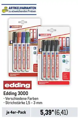 METRO edding edding 3000 Angebot