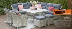 V Baumarkt GARDEN IMPRESSIONS Lounge Gruppe Milwaukee Set XL Angebot