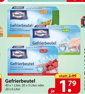 Famila Nord Ost Toppits gefrierbeutel Angebot