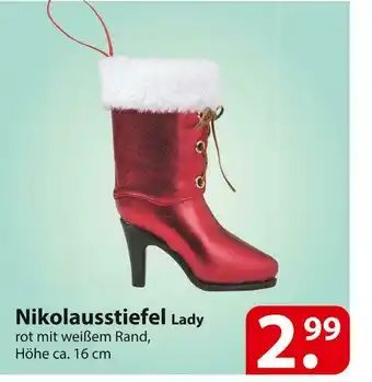 Famila Nord Ost Nikolausstiefel lady Angebot