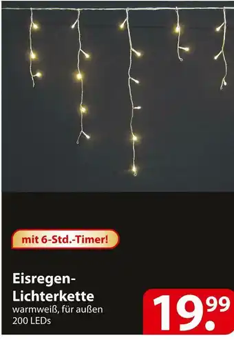 Famila Nord Ost Eisregen-lichterkette Angebot