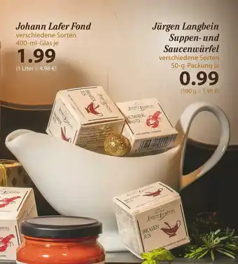 Famila Nord Ost Jürgen langbein suppen- und saucenwürfel Angebot