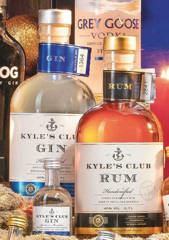 Kyle’s club rum oder gin Angebot bei Famila Nord Ost