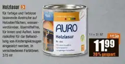 V Baumarkt AURO Holzlasur Angebot