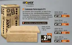 V Baumarkt Isover Trennwand-Platte Akustic TP1 Angebot