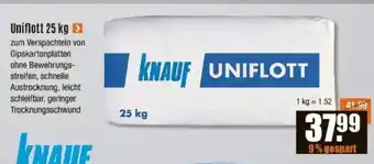 V Baumarkt KNAUF Uniflott Angebot