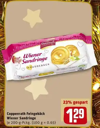 REWE Coppenrath feingebäck wiener sandringe Angebot