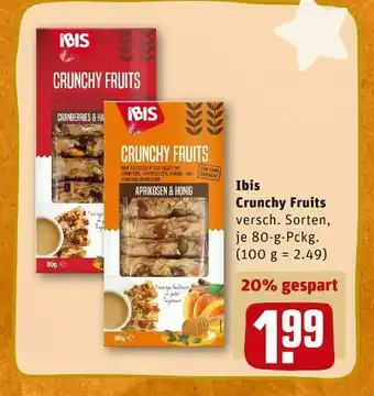 REWE Ibis crunchy fruits Angebot