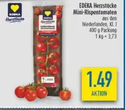 diska EDEKA Herzstücke Mini-Rispentomaten Angebot