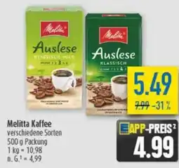 diska Melitta Kaffee Angebot