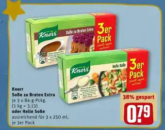 REWE Knorr soße Angebot