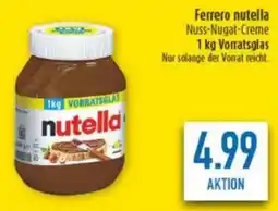 diska Ferrero nutella Nuss-Nugat-Creme Angebot