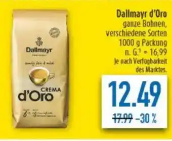 diska Dallmayr d'Oro Angebot