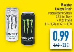 diska Monster Energy Drink Angebot