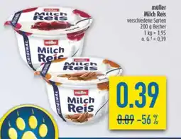 diska müller Milch Reis Angebot