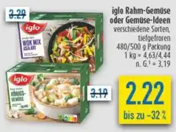 diska iglo Rahm-Gemüse oder Gemüse-Ideen Angebot