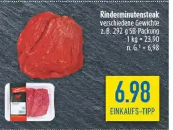 diska Rinderminutensteak Angebot