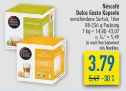 diska Nescafé Dolce Gusto Kapseln Angebot