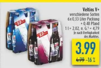 diska Veltins V+ Angebot