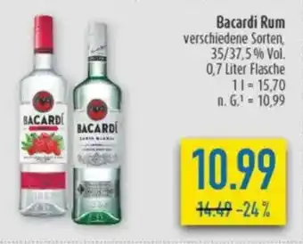 diska Bacardi Rum Angebot