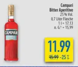 diska Campari Bitter Aperitive Angebot