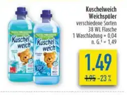 diska Kuschelweich Weichspüler Angebot