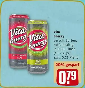 REWE Vita energy Angebot