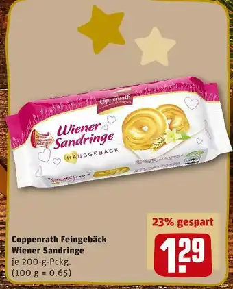 REWE Coppenrath feingebäck wiener sandringe Angebot